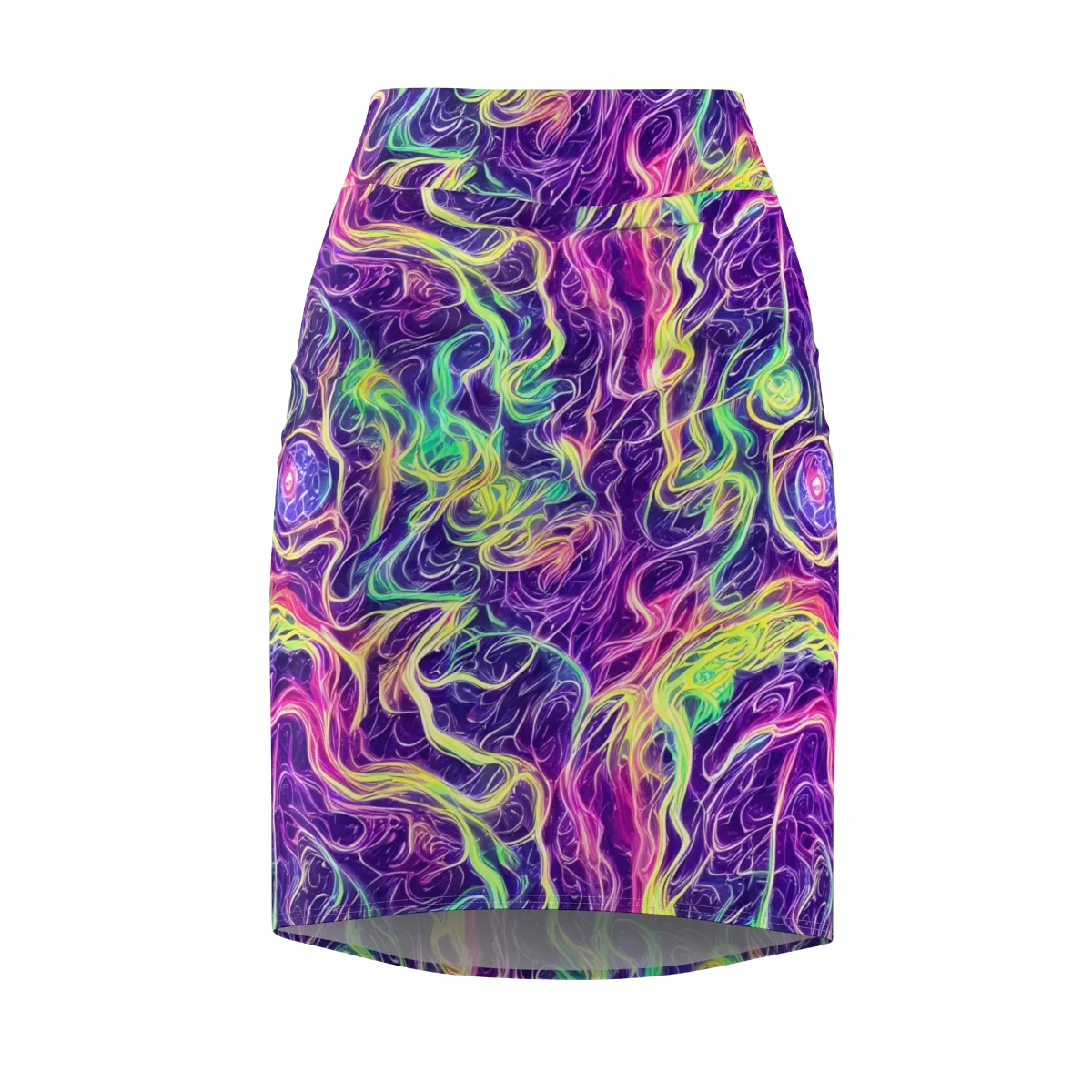 Glowstream on Pencil Skirt — Front