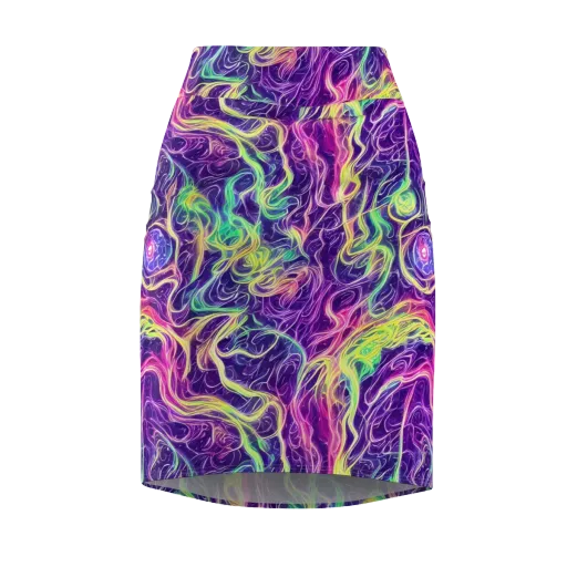 Glowstream on a Pencil Skirt
