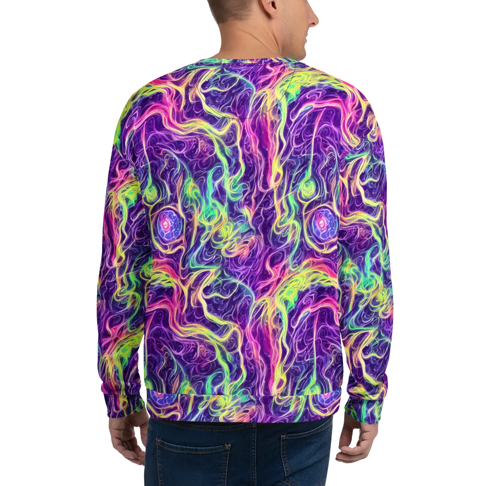 Glowstream on Sweatshirt — Back