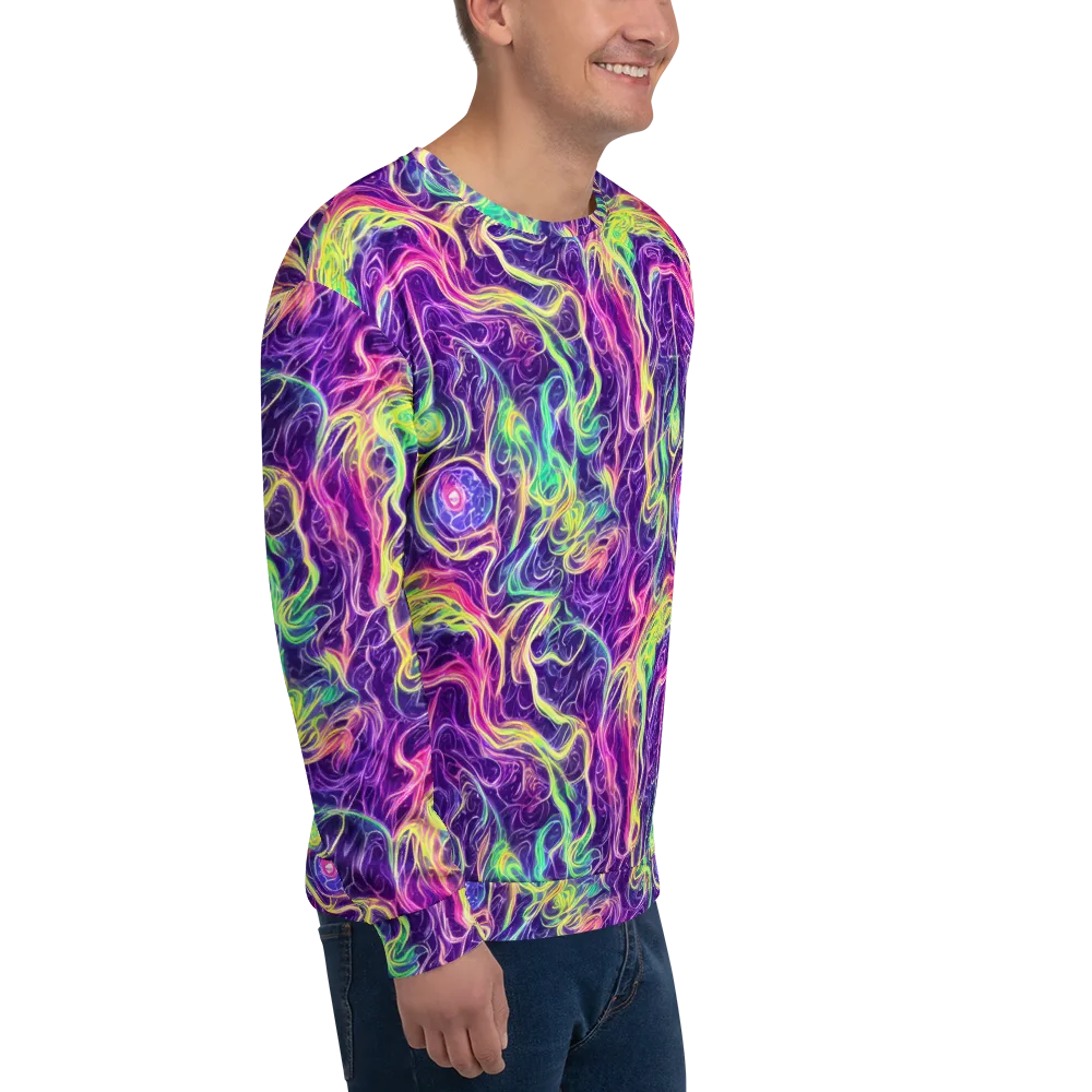 Glowstream on Sweatshirt — Right Front
