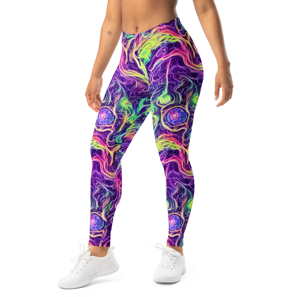 Glowstream on Leggings — Left Front