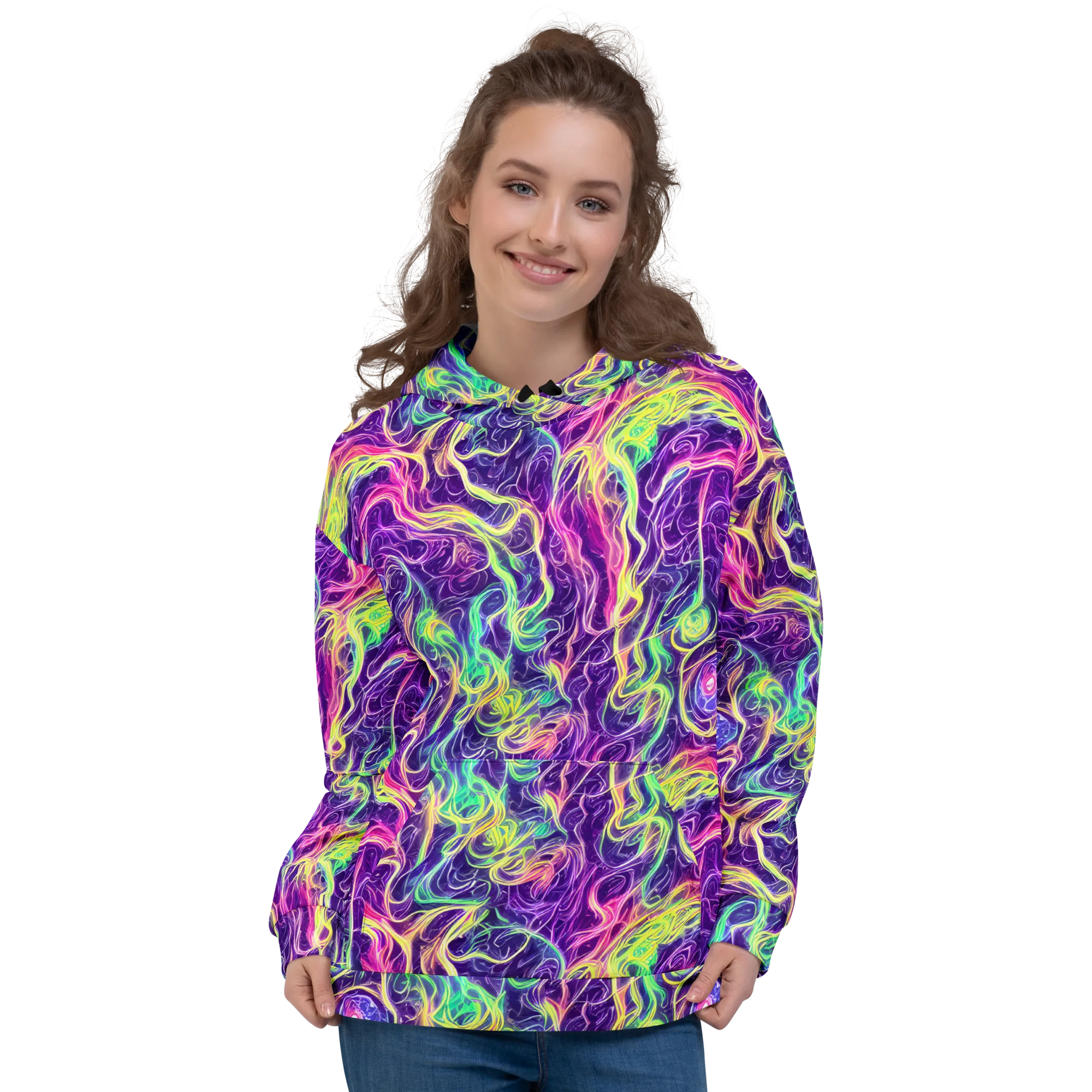 Glowstream on Hoodie — Front