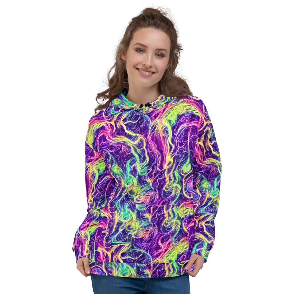 Glowstream on Hoodie — Front