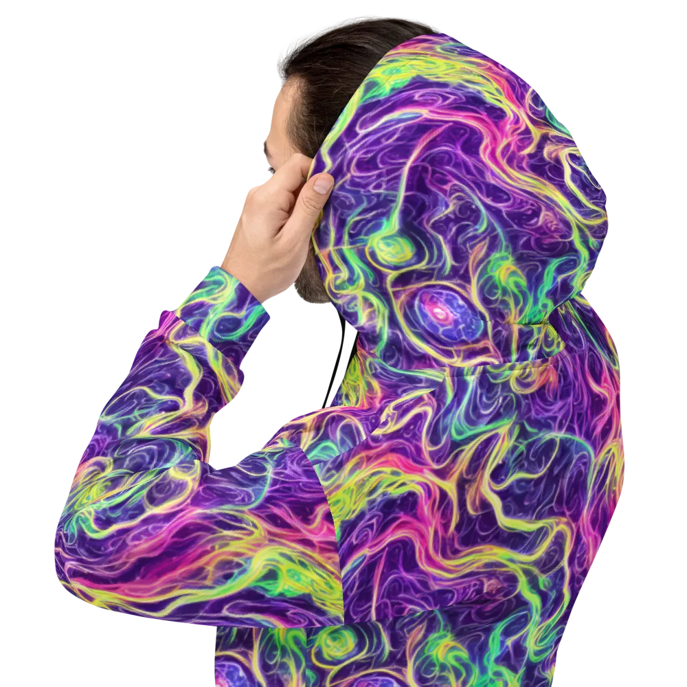 Glowstream on Hoodie — Back