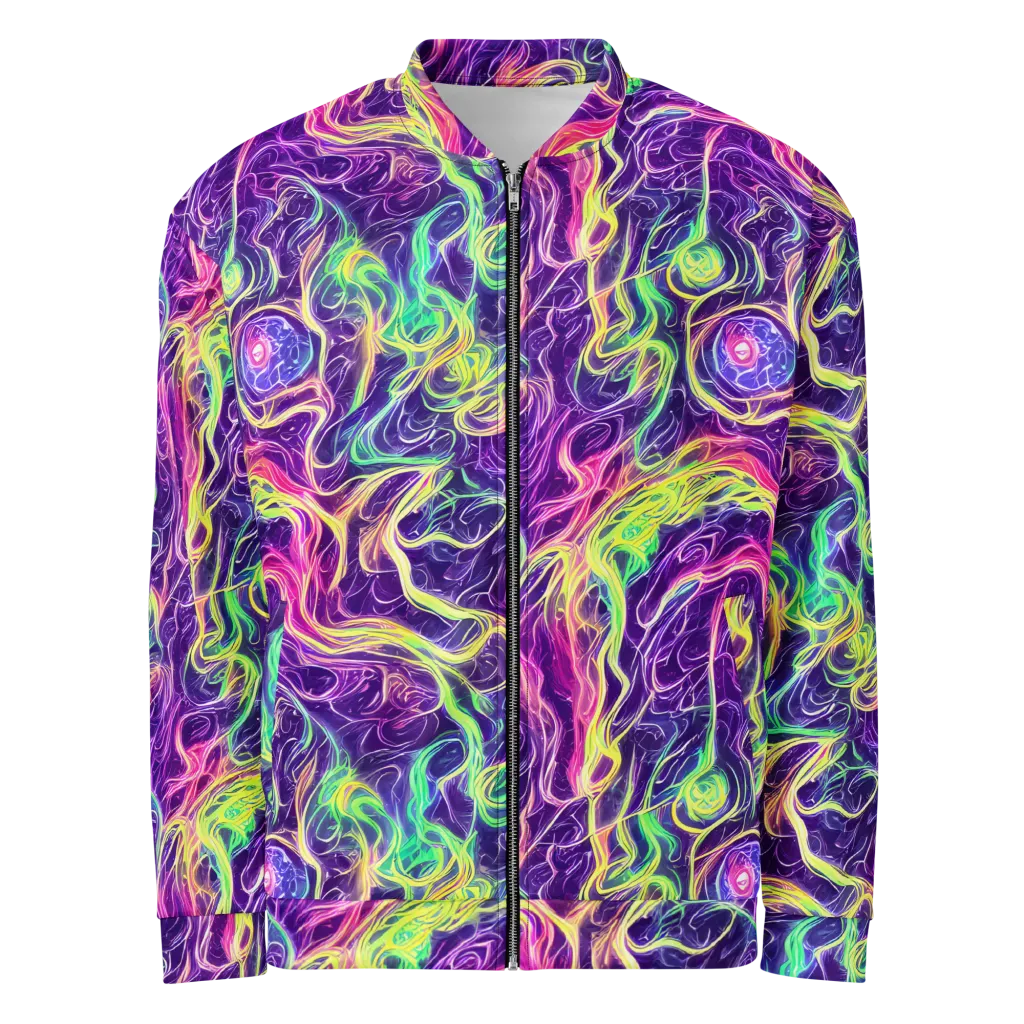 Glowstream on Bomber Jacket — Front
