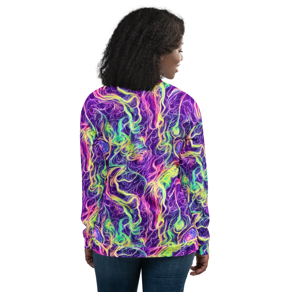 Glowstream on Bomber Jacket — Back