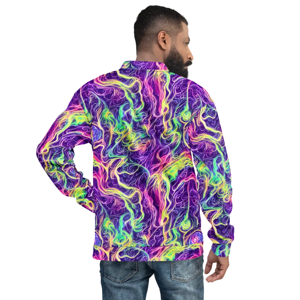 Glowstream on Bomber Jacket — Back