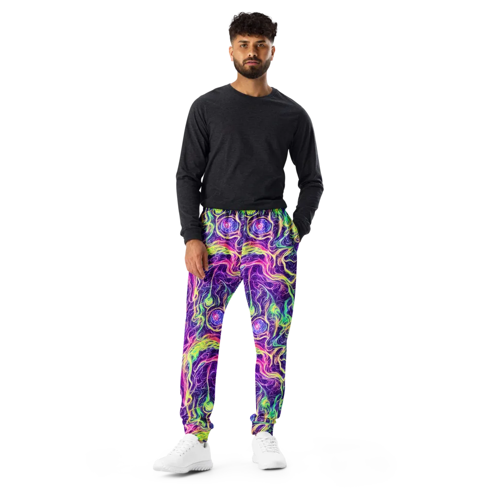 Glowstream on Men's Joggers — Front