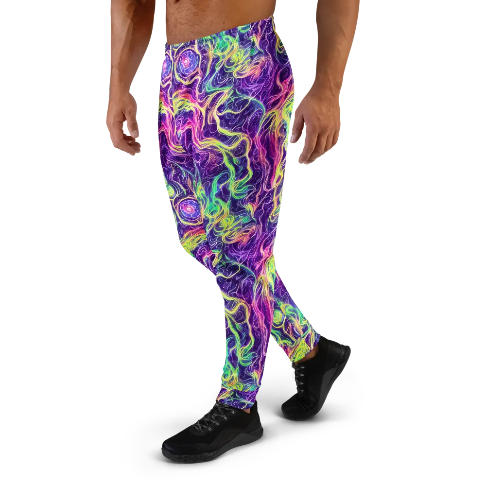 Glowstream on Men's Joggers — Left