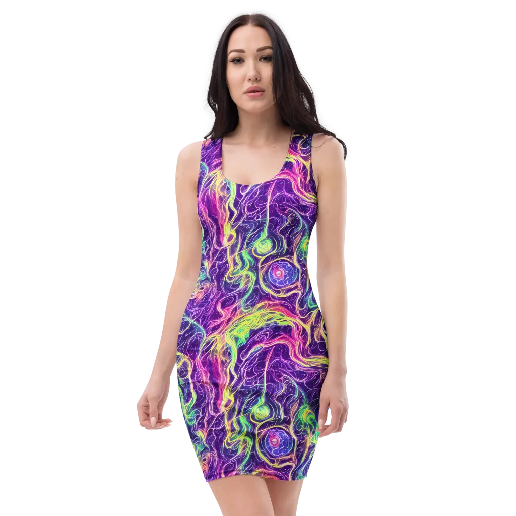 Glowstream on Bodycon Dress — Front