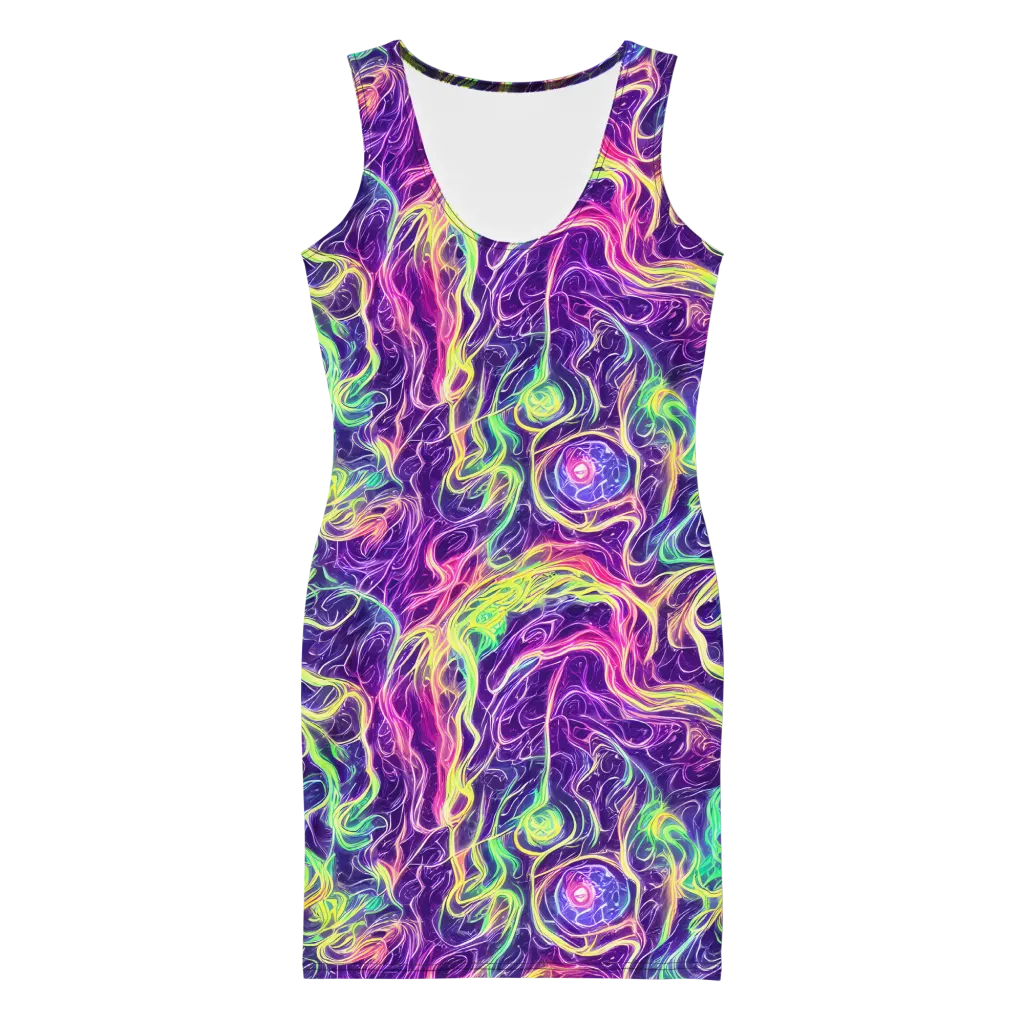 Glowstream on Bodycon Dress — Front
