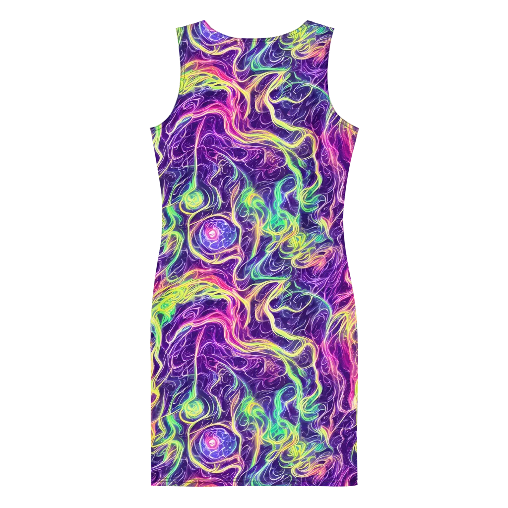 Glowstream on Bodycon Dress — Back