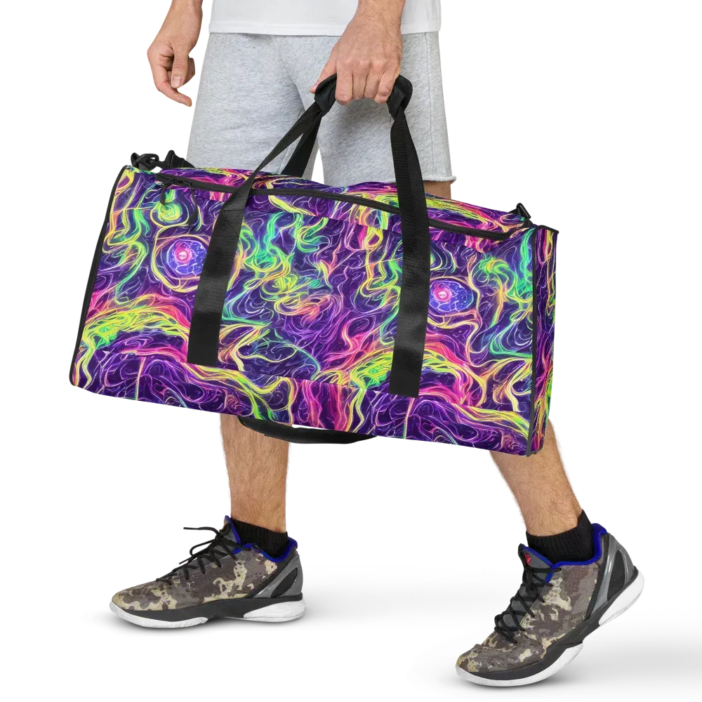 Glowstream on Duffle Bag — Front