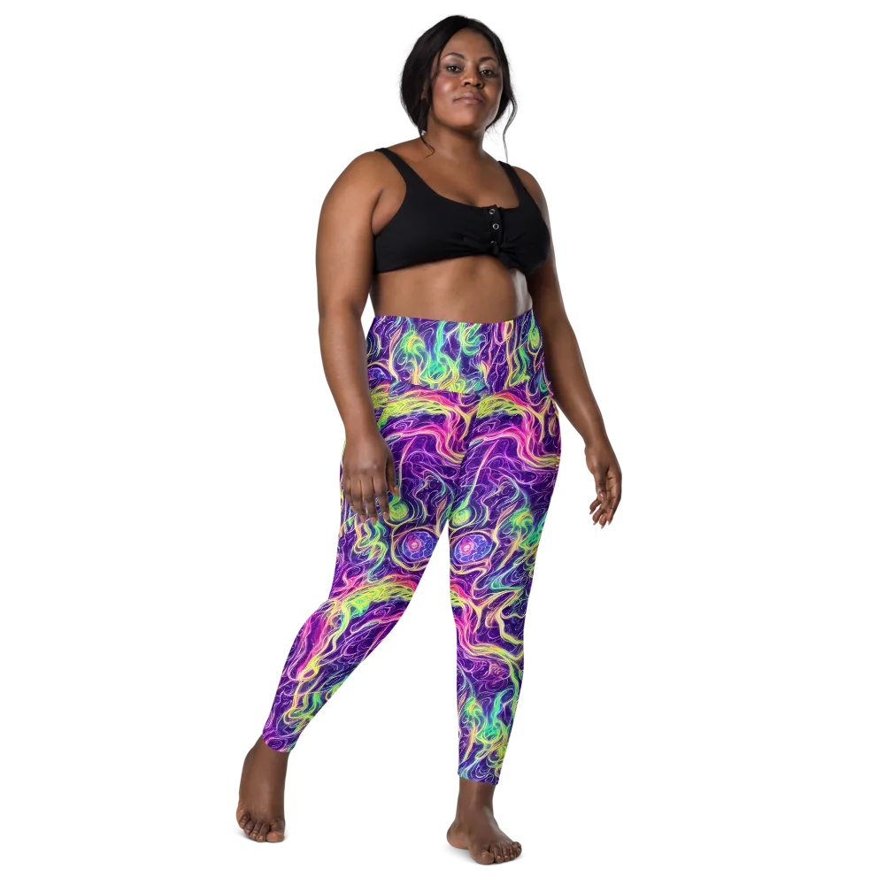 Glowstream on Leggings with Pockets — Front