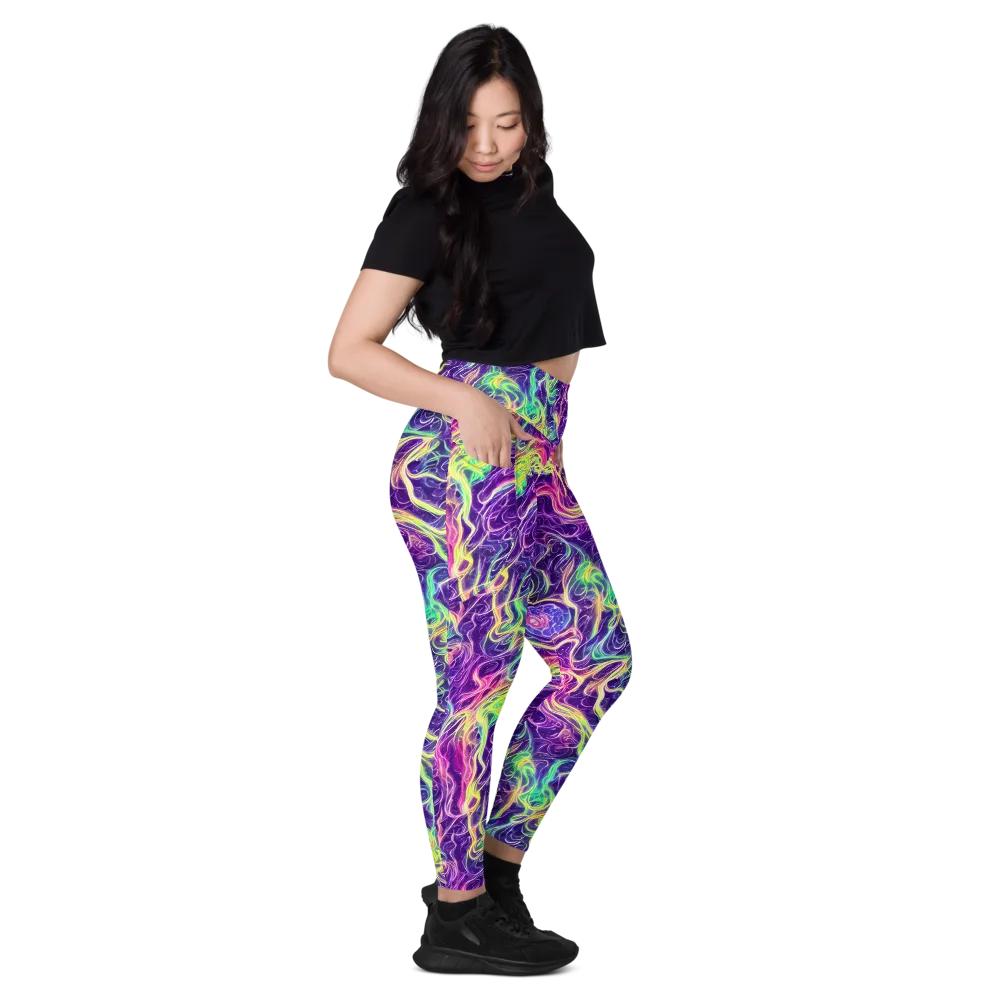 Glowstream on Leggings with Pockets — Right
