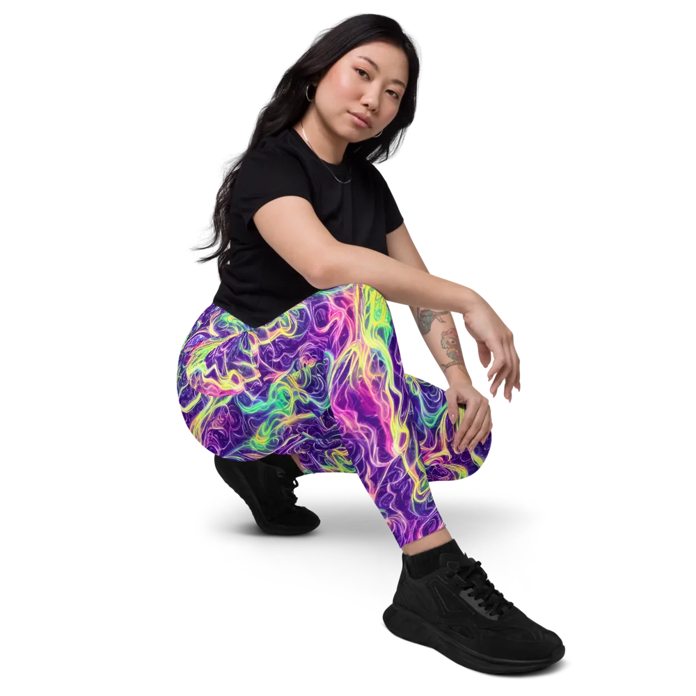 Glowstream on Leggings with Pockets — Right Front