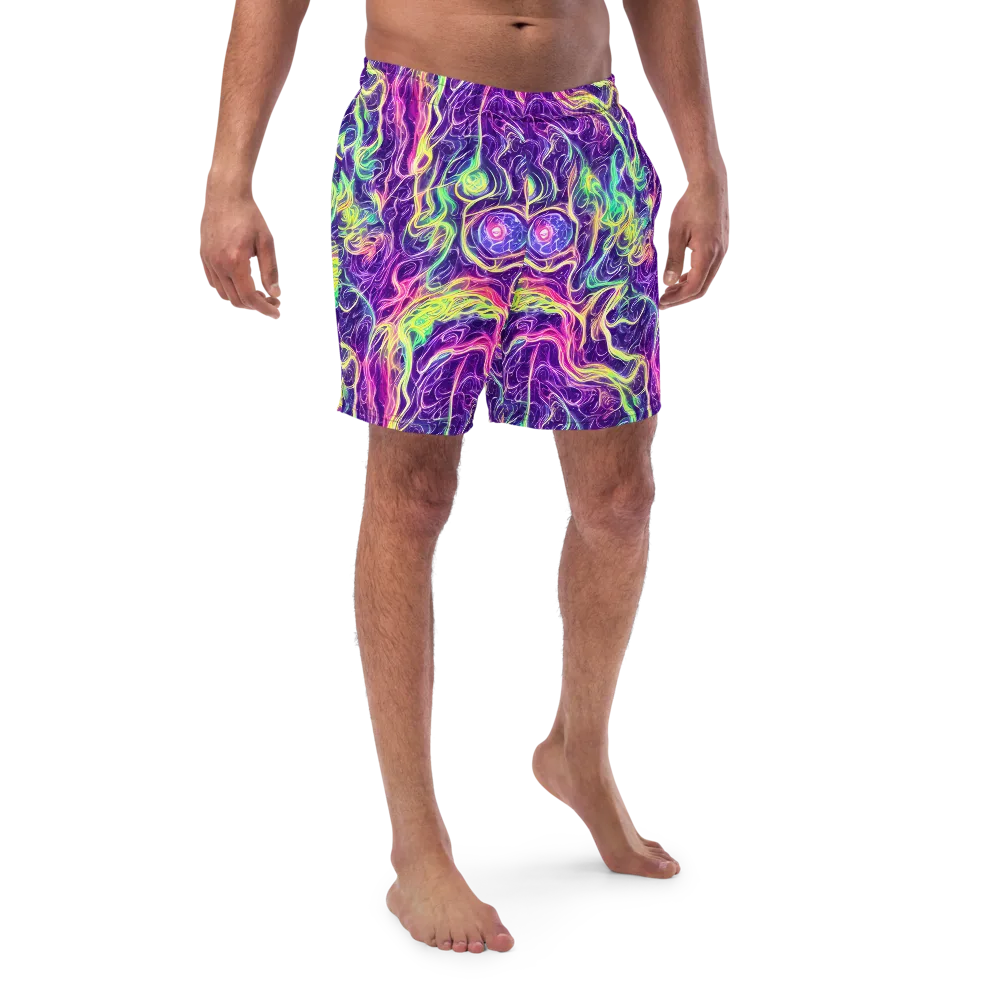 Glowstream on Swim Trunks — Front