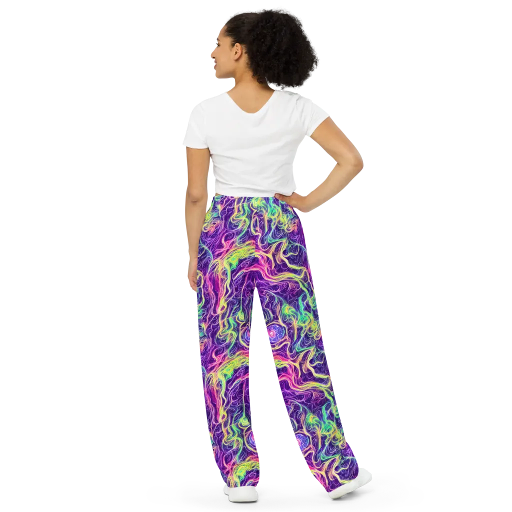 Glowstream on Wide-Leg Pants — Back