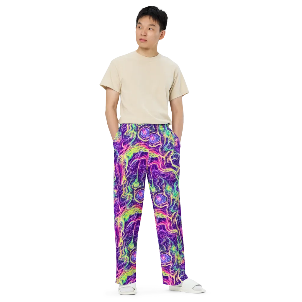 Glowstream on Wide-Leg Pants — Front