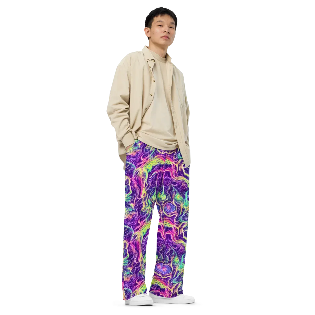 Glowstream on Wide-Leg Pants — Right Front