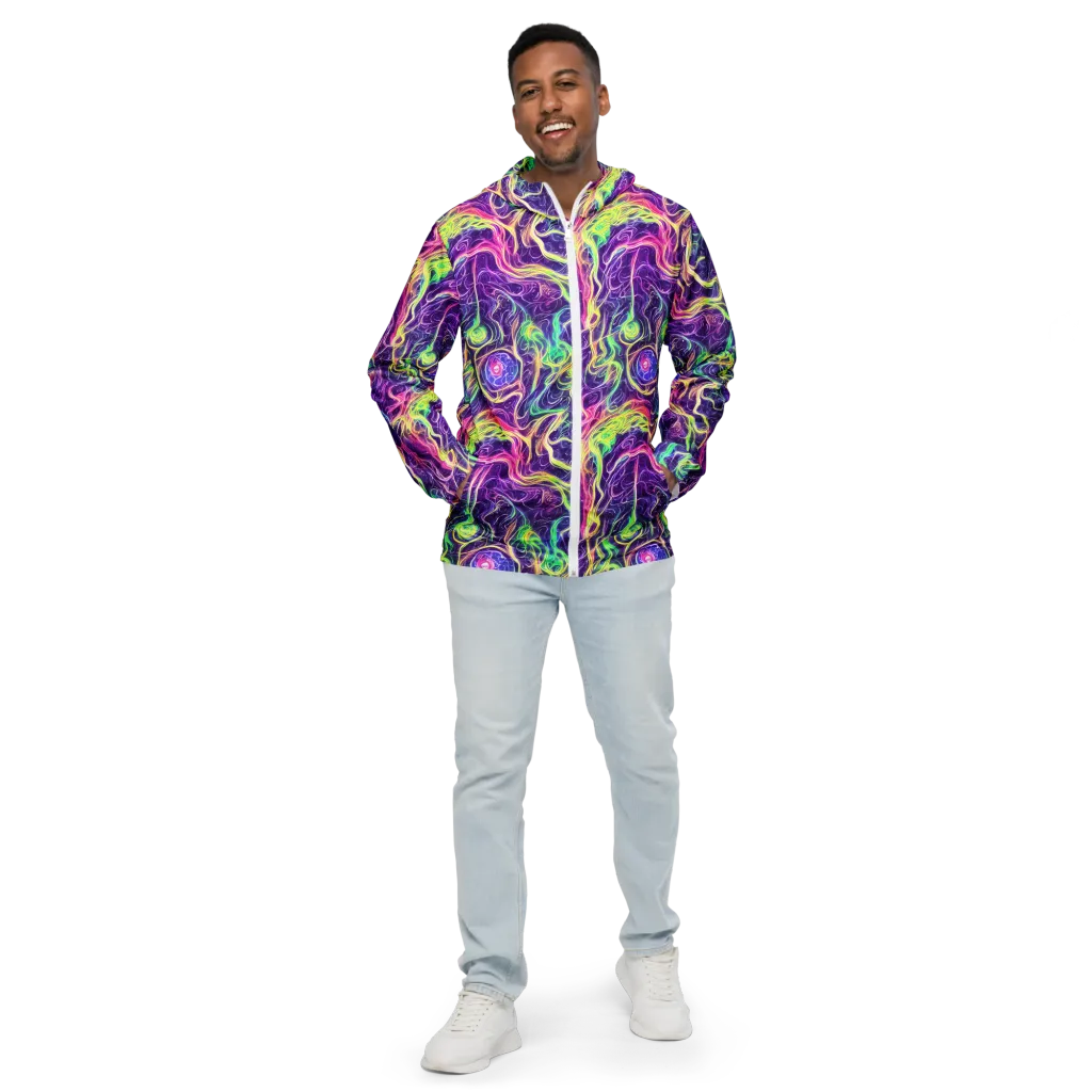 Glowstream on Men's Windbreaker — Front