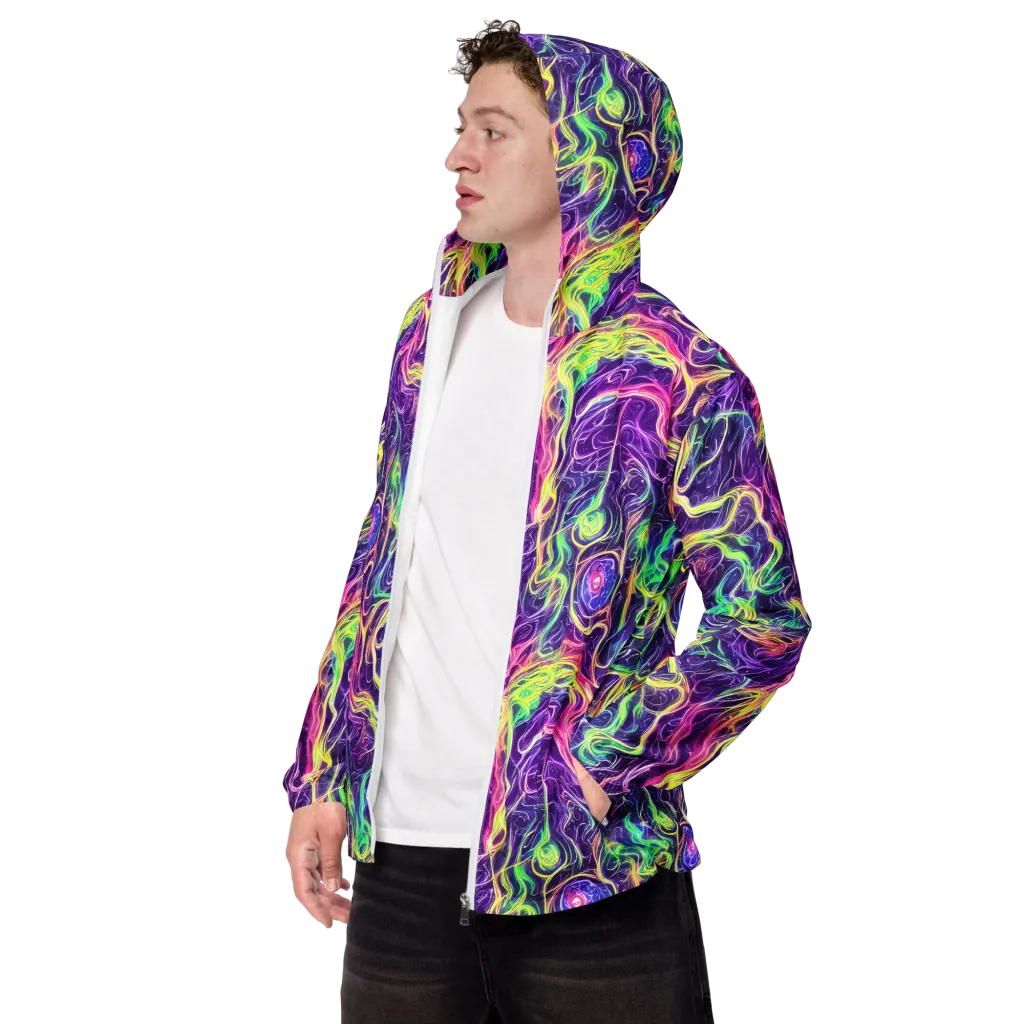 Glowstream on Men's Windbreaker — Left Front