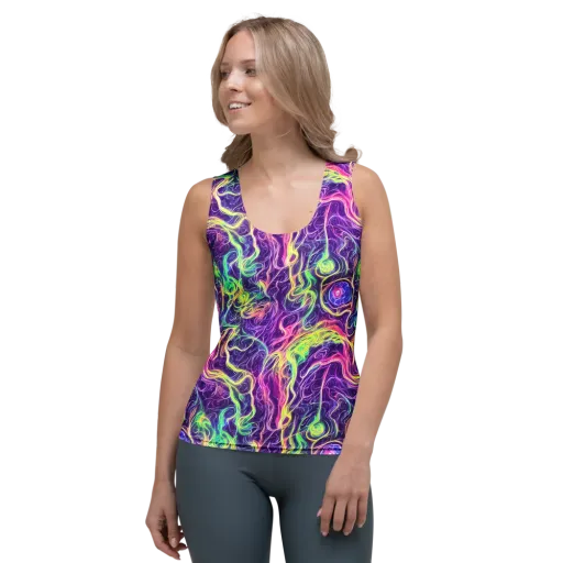 Glowstream on a Women's Tank Top