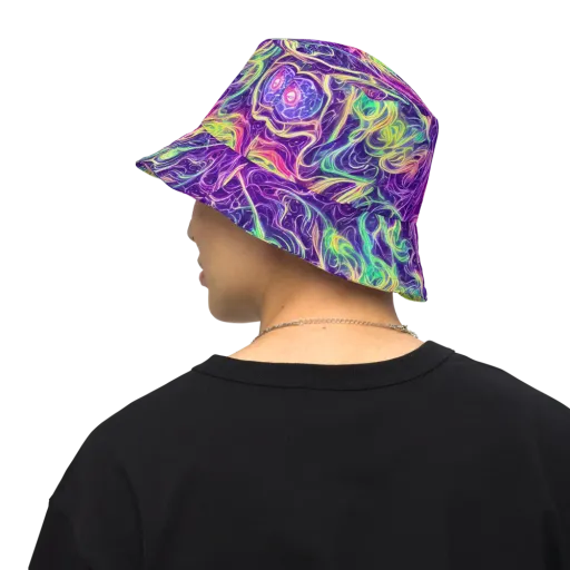 Glowstream on a Reversible Bucket Hat