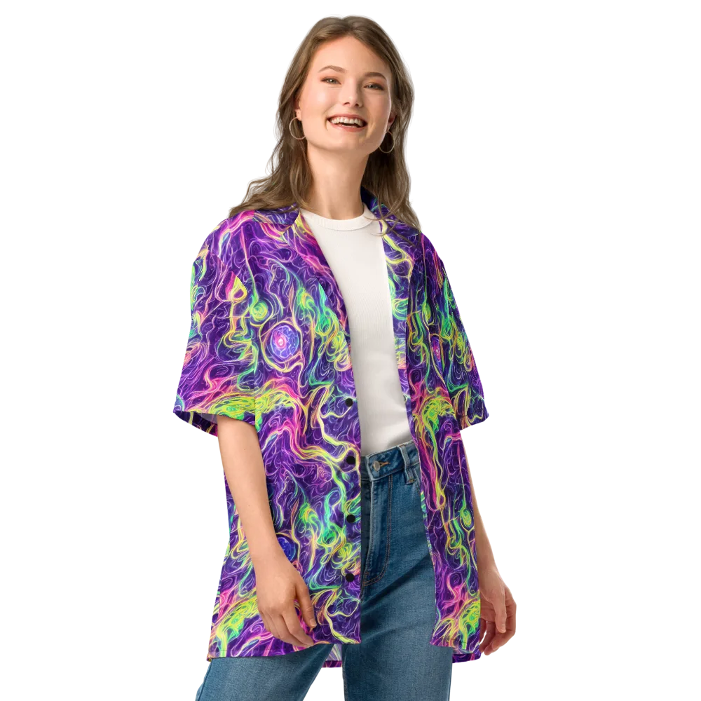 Glowstream on Button Shirt — Front