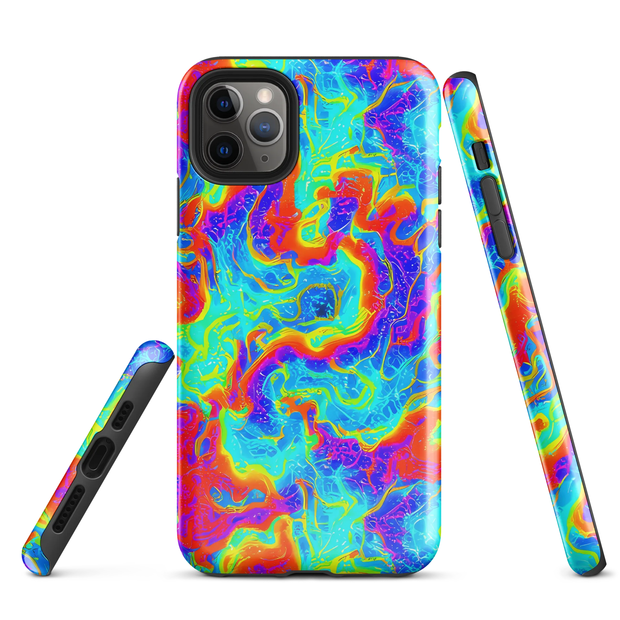 Tangerine Labyrinth on Tough Case for iPhone® — Front