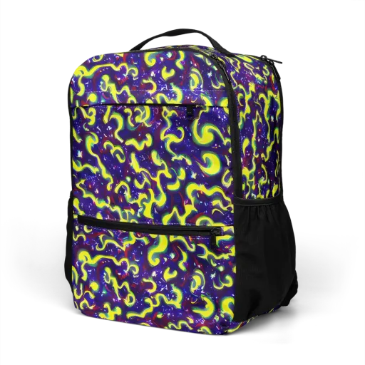 Ultraviolet Vortex on a Utility Backpack