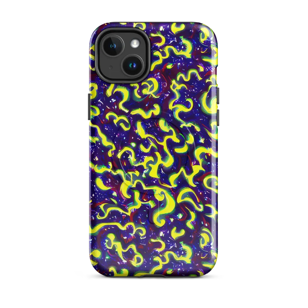 Ultraviolet Vortex on MagSafe Tough Case for iPhone® — Front