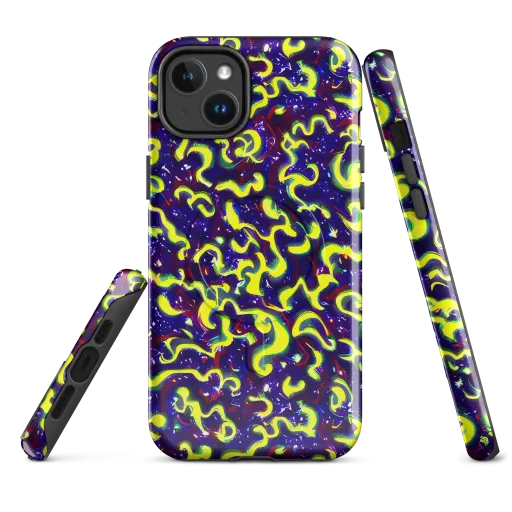 Ultraviolet Vortex on a MagSafe Tough Case for iPhone®