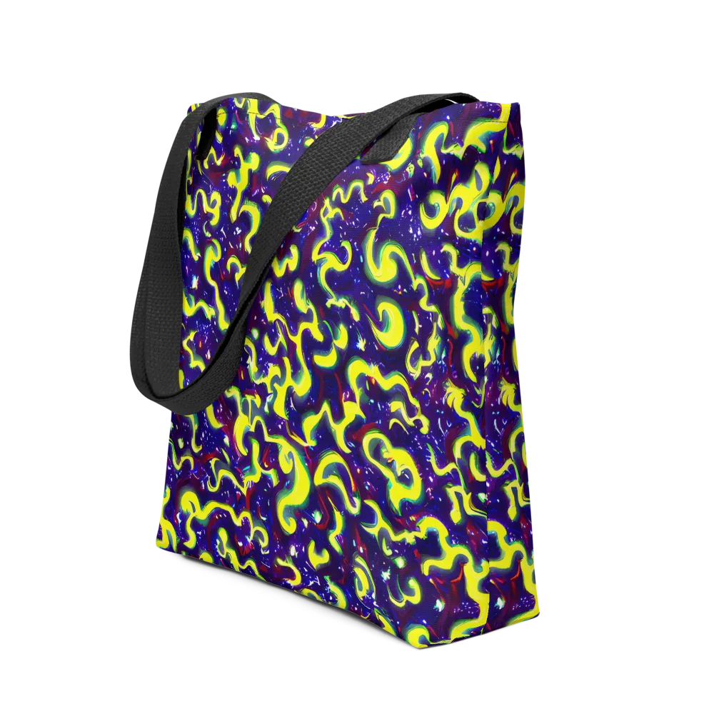 Ultraviolet Vortex on Tote Bag — Front