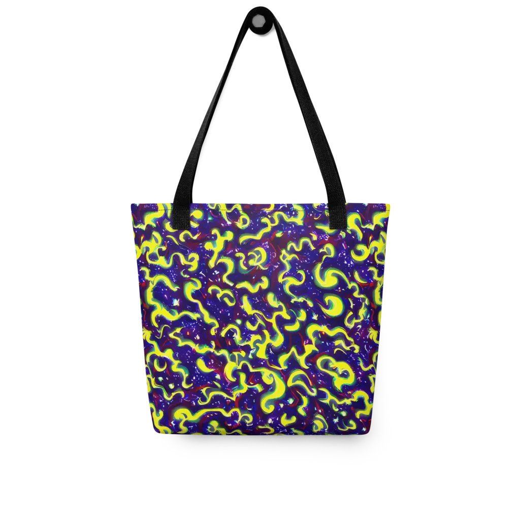 Ultraviolet Vortex on Tote Bag — Front