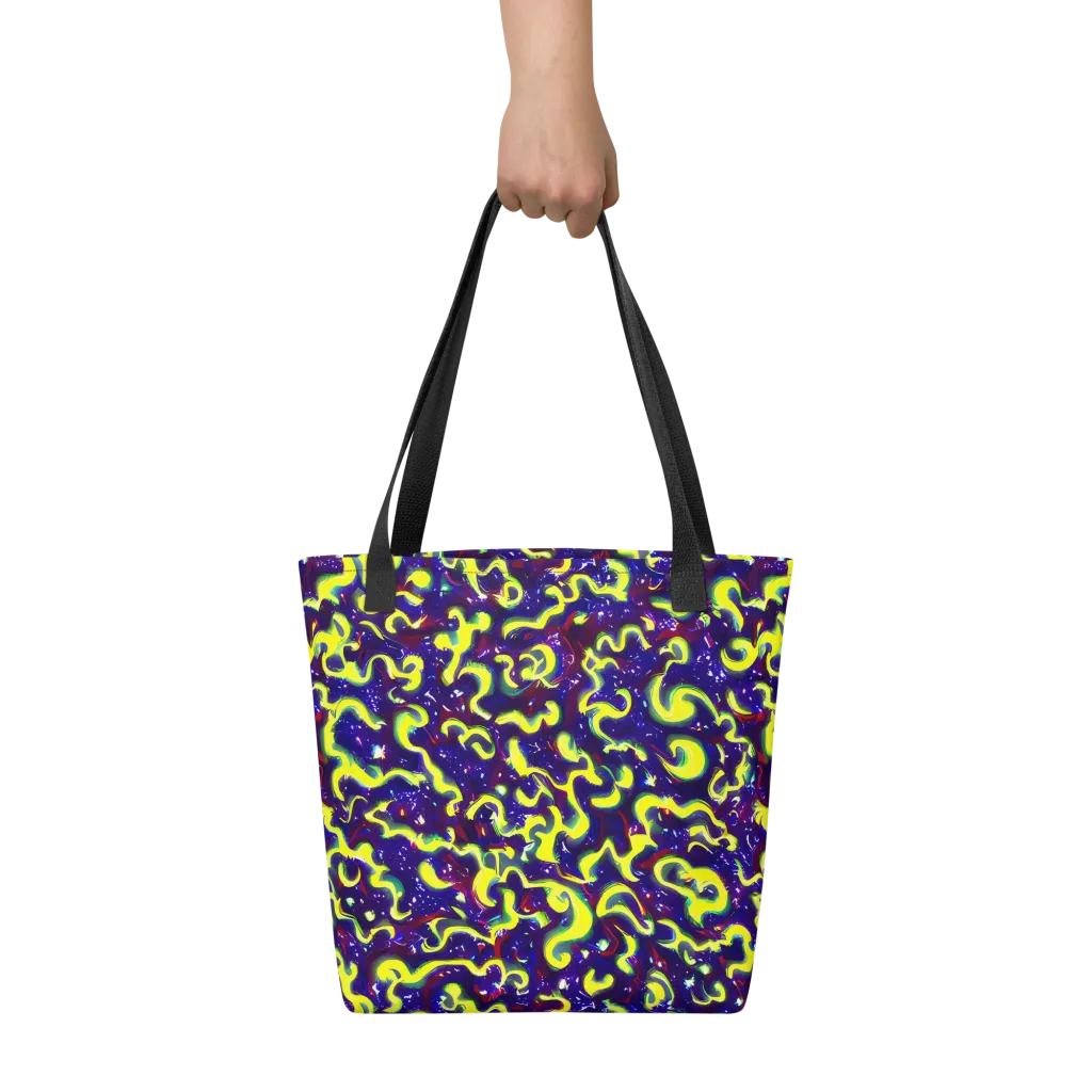 Ultraviolet Vortex on Tote Bag — Front