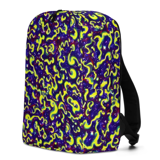 Ultraviolet Vortex on a Minimalist Backpack