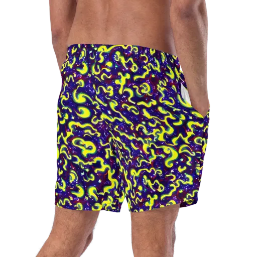 Ultraviolet Vortex on a Swim Trunks