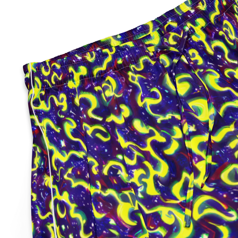 Ultraviolet Vortex on Women's Pajama Shorts — Product details
