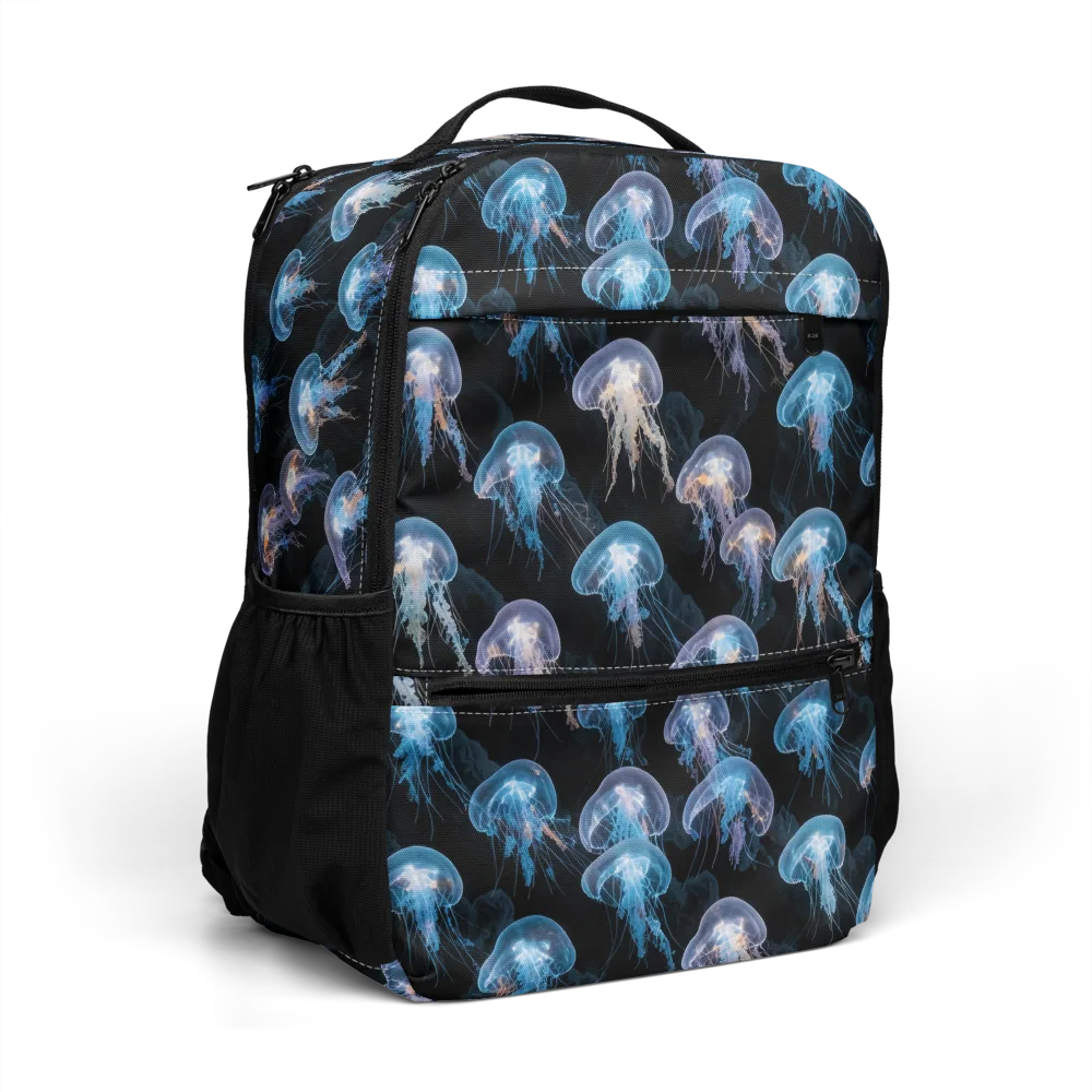 Deep-sea Reverie on Utility Backpack — Right Front