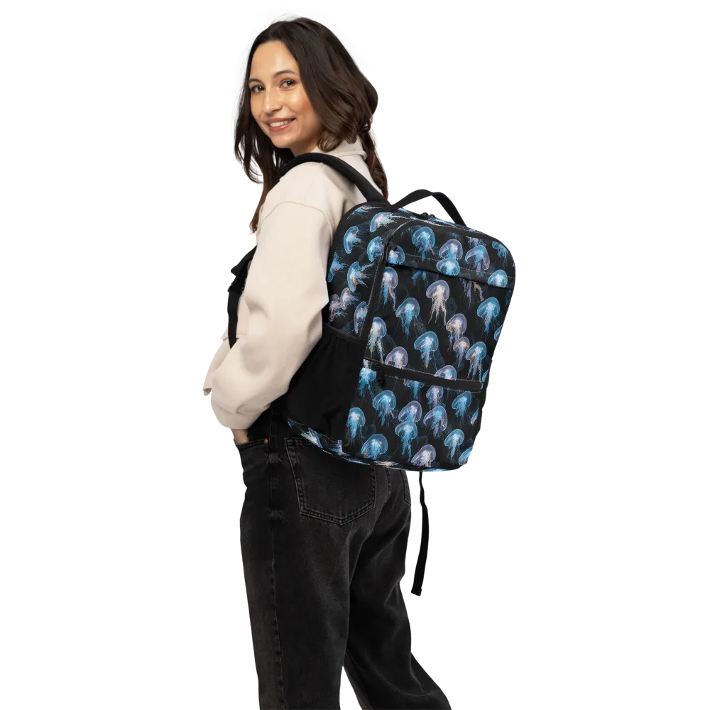 Deep-sea Reverie on Utility Backpack — Back