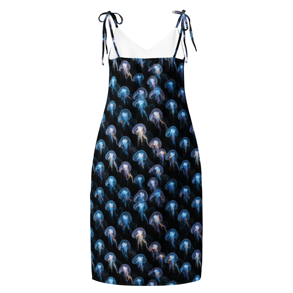 Deep-sea Reverie on Slip Dress — Back