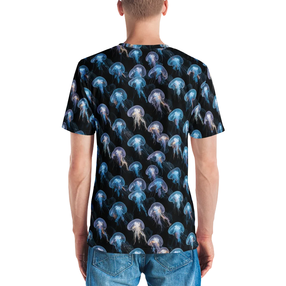 Deep-sea Reverie on Men's Crew Neck T-Shirt — Back