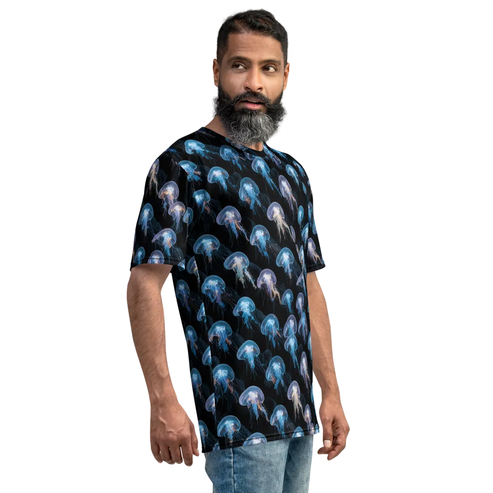 Deep-sea Reverie on Men's Crew Neck T-Shirt — Right