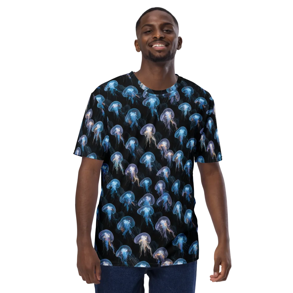 Deep-sea Reverie on Men's Crew Neck T-Shirt — Front