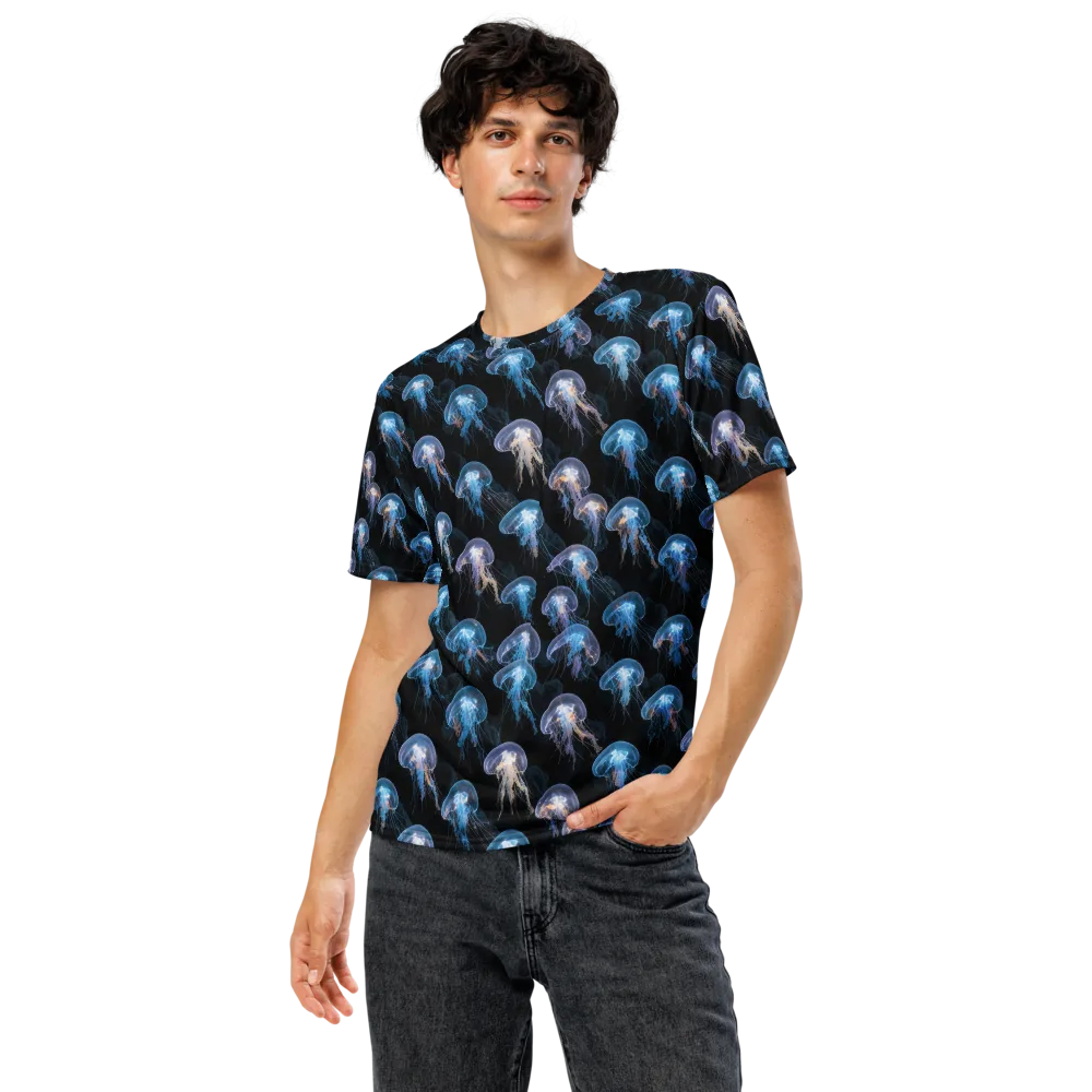Deep-sea Reverie on Men's Crew Neck T-Shirt — Front