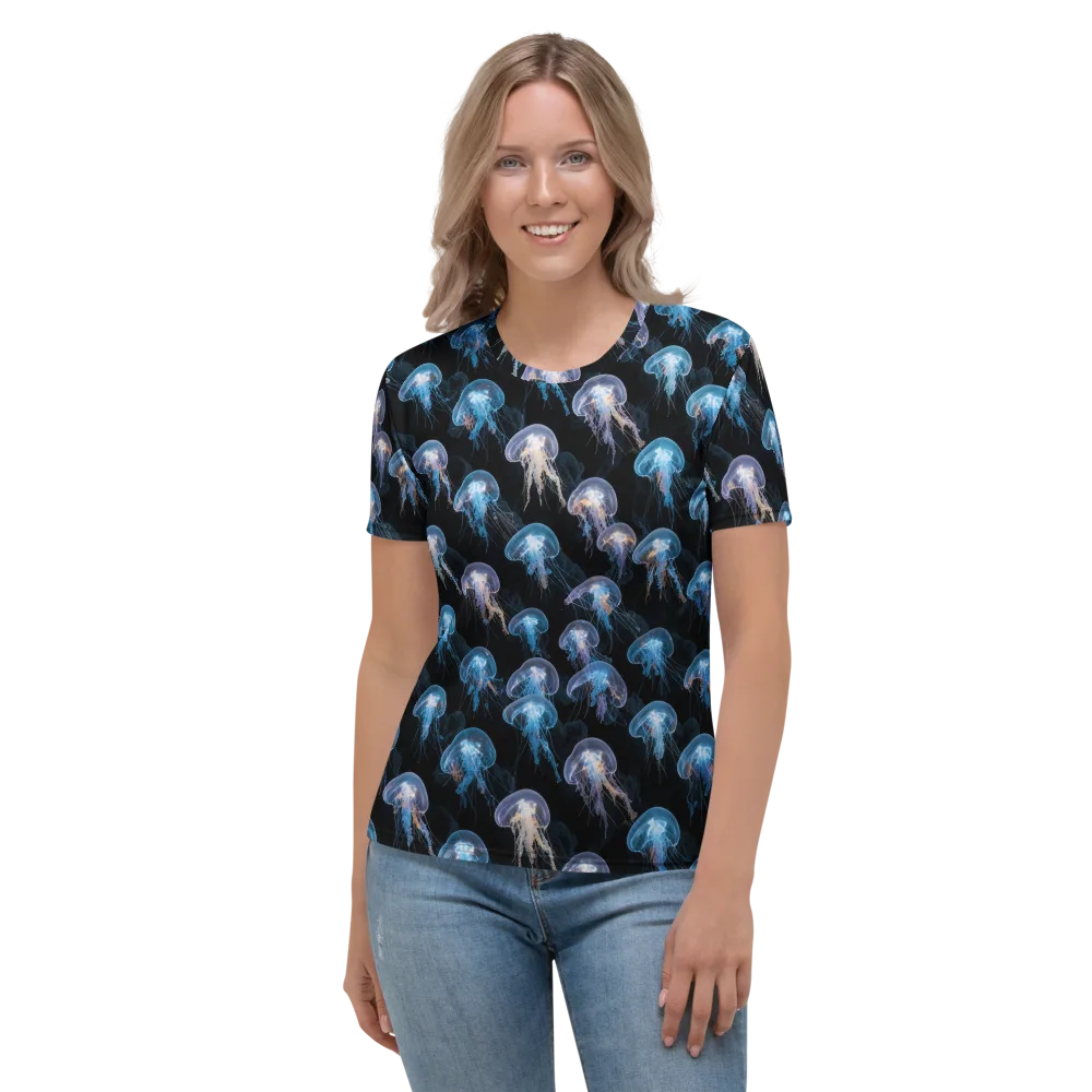 Deep-sea Reverie on Women's Crew Neck T-Shirt — Front