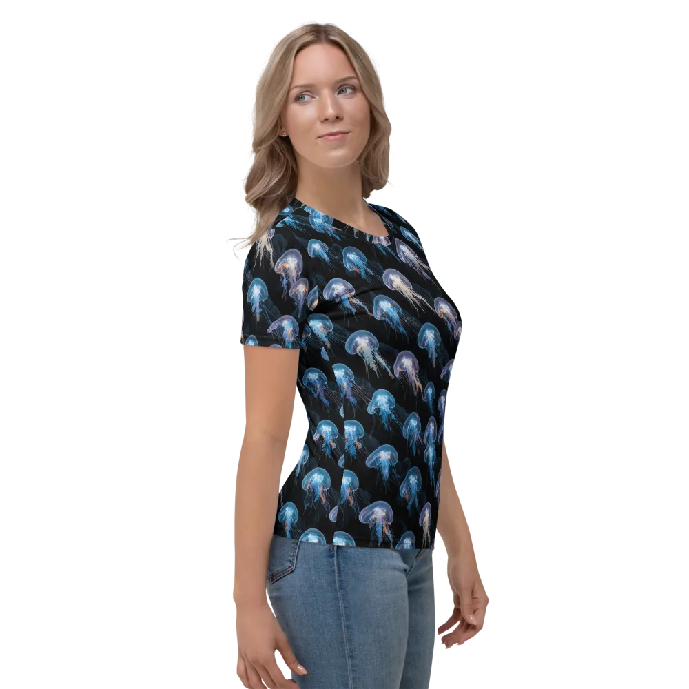 Deep-sea Reverie on Women's Crew Neck T-Shirt — Right