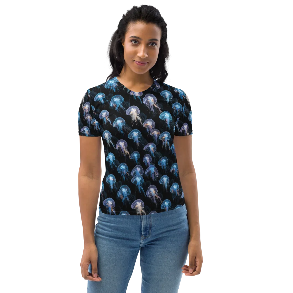 Deep-sea Reverie on Women's Crew Neck T-Shirt — Front