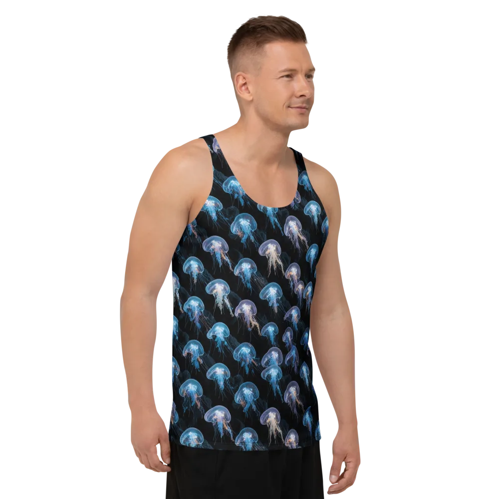 Deep-sea Reverie on Men's Tank Top — Right Front